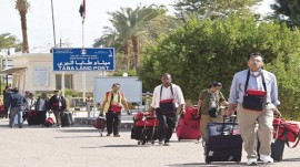 ازدحام صهیونیست‌ها پشت مرز‌های مصر از ترس حمله ایران