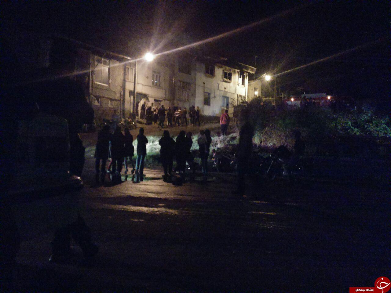 آتش سوزی منزل مسکونی در بهشهر بدون تلفات جانی +تصاویر
