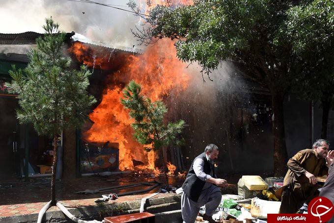 آتش سوزی منزل مسکونی در بهشهر بدون تلفات جانی +تصاویر