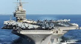 عقبنشینی ناو گروه «آبراهام لینکن» آمریکا به فاصله ۱۴۰۰ کیلومتری بندر چابهار+ جزئیات